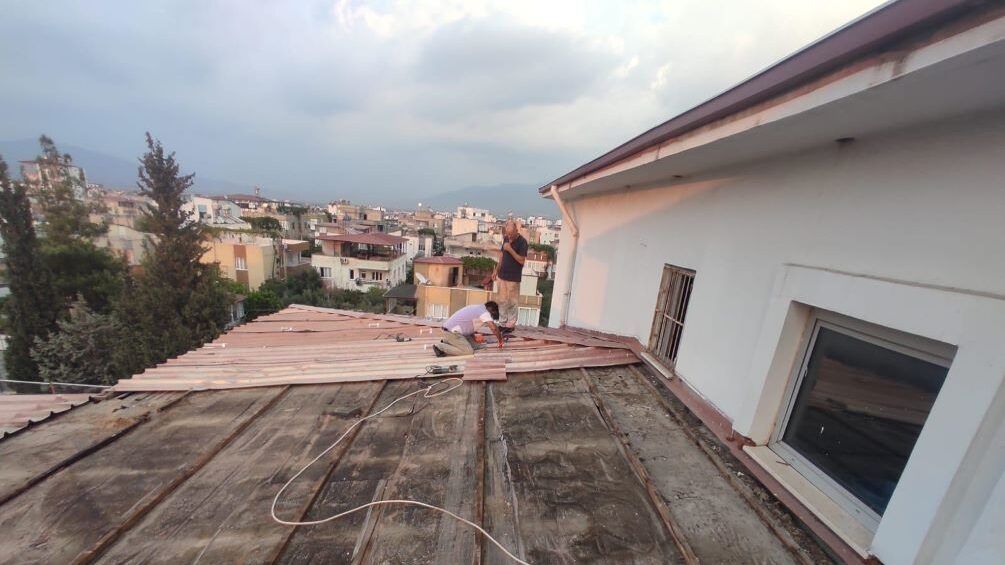 Toit école Osmaniye Turquie