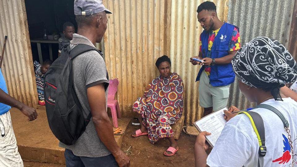 Mayotte. Distribution. Pastille purification eau.