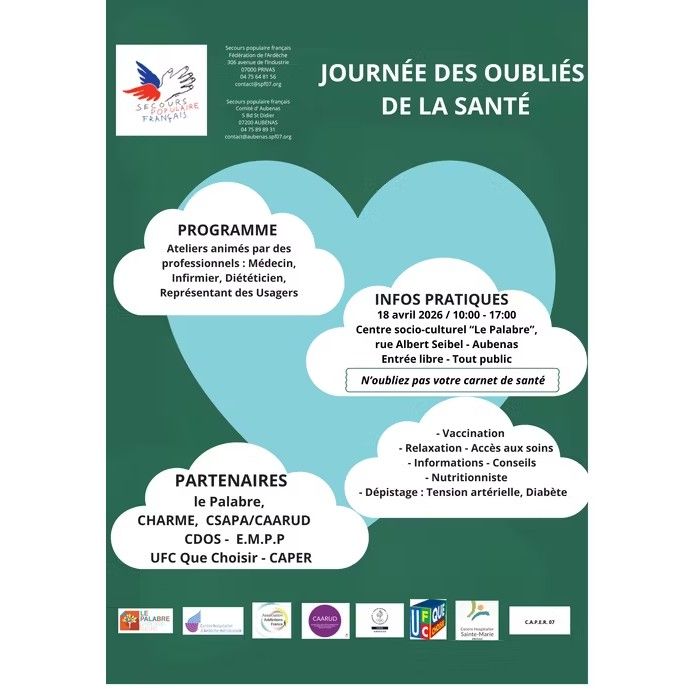 Journée des oubliés de la santé