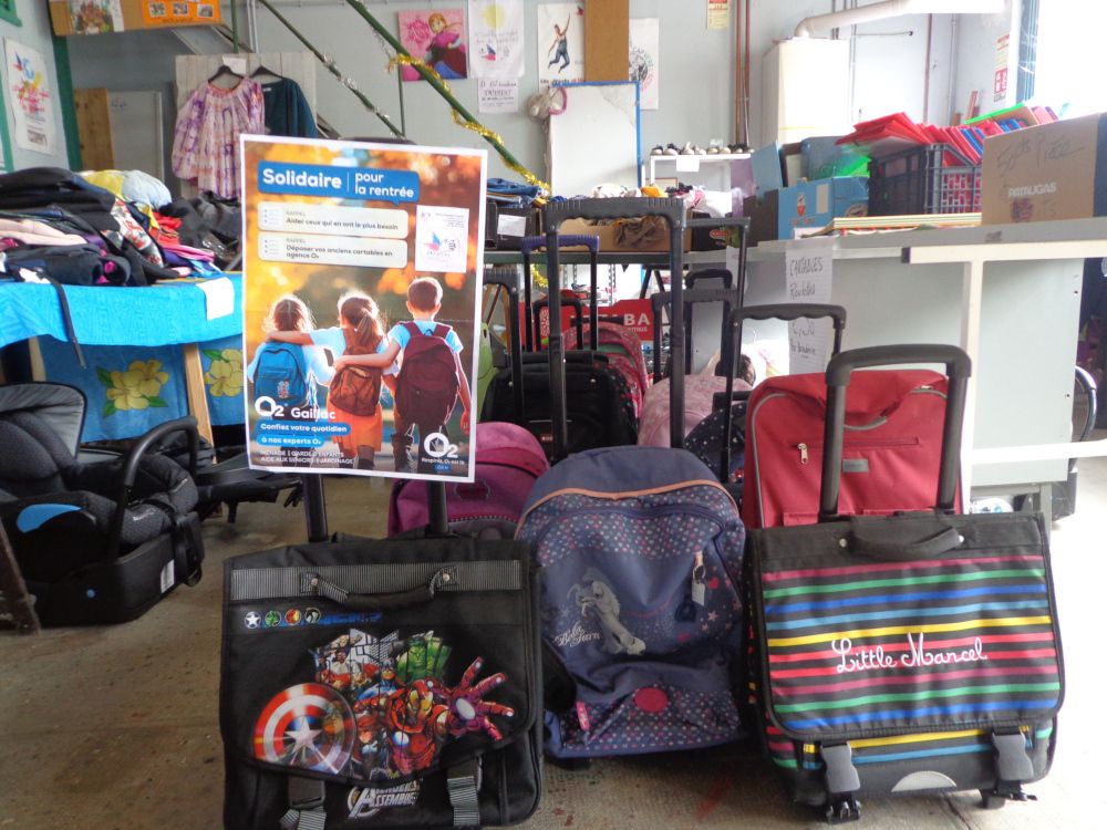 Collecte rentrée Gaillac