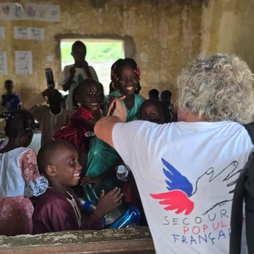 Accès à l'éducation avec le Secours populaire