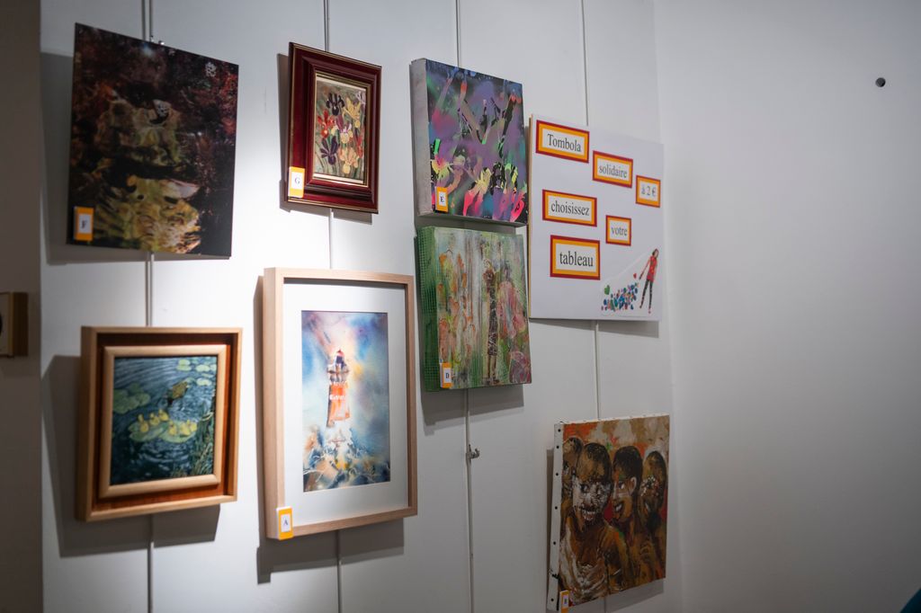 Quelques œuvres d'art. © Béatrice Usseglio