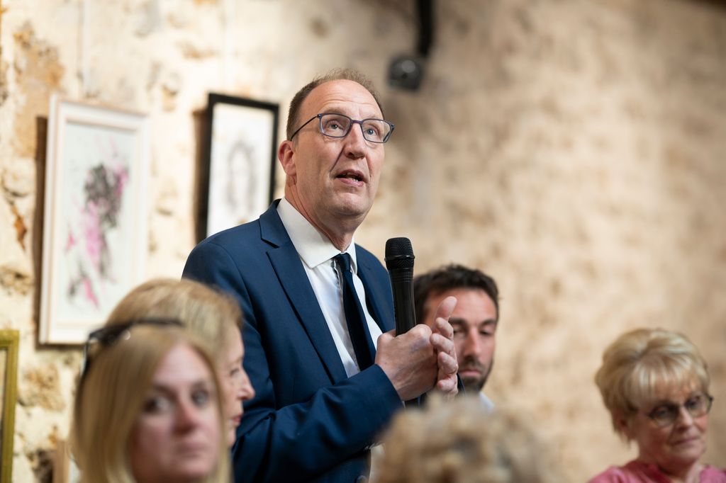 Olivier CLODONG - Maire de Yerres. © Béatrice Usseglio