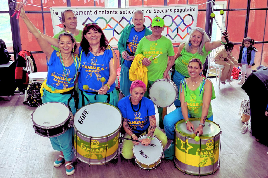 Notre partenaire Pangaea Nice : batucada