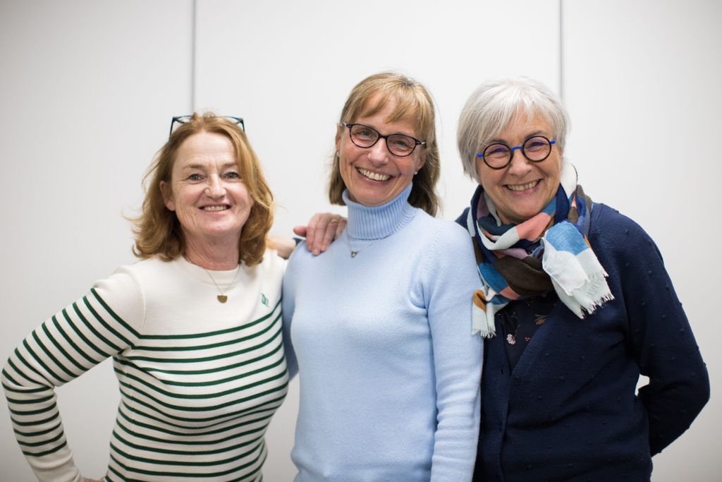 Bénévoles à l'espace solidarité de Nantes