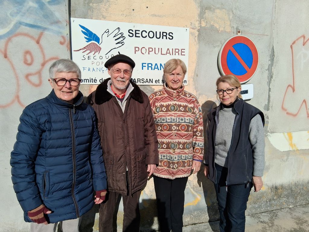Une partie des bénévoles de l'Espace de Solidarité