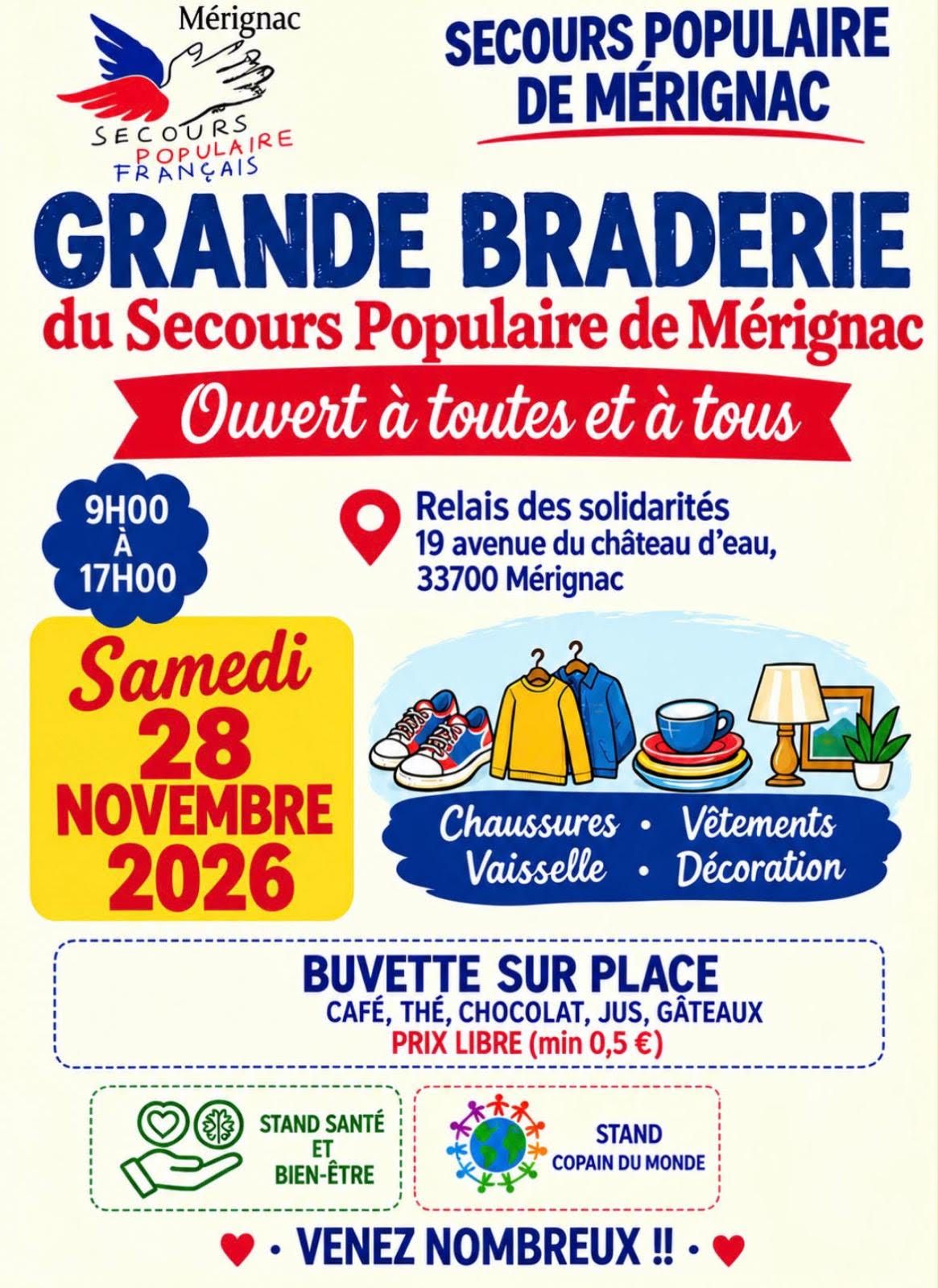 Braderie automne 28/11/2026