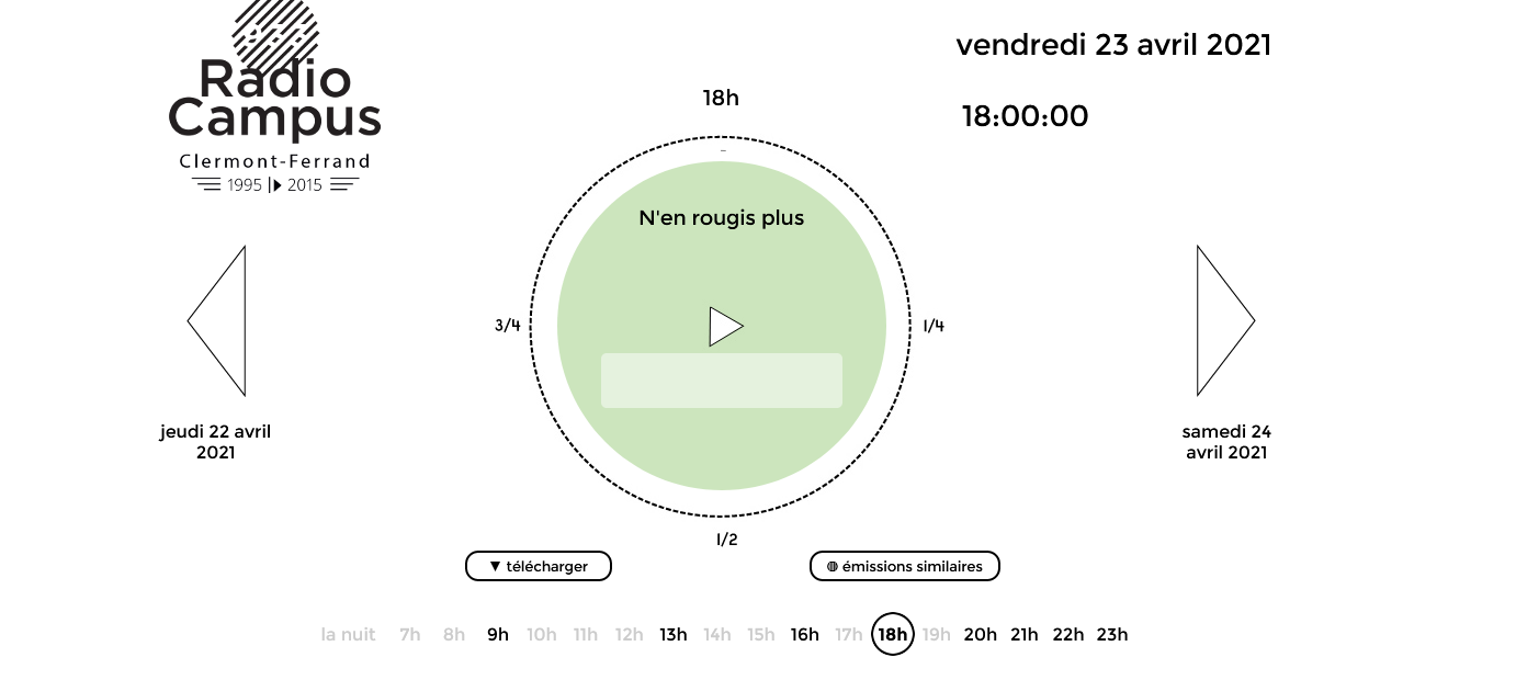 Pour écouter leur émission, il vous suffit de cliquer sur l'image