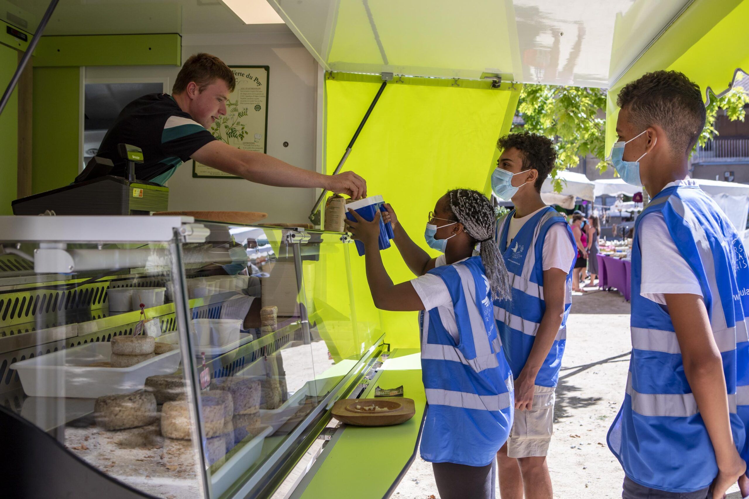Les jeunes vacanciers ont collecté pour aider les sinistrés au Liban, après la double explosion dans le port de Beyrouth Les jeunes vacanciers ont collecté pour aider les sinistrés au Liban, après la double explosion dans le port de Beyrouth