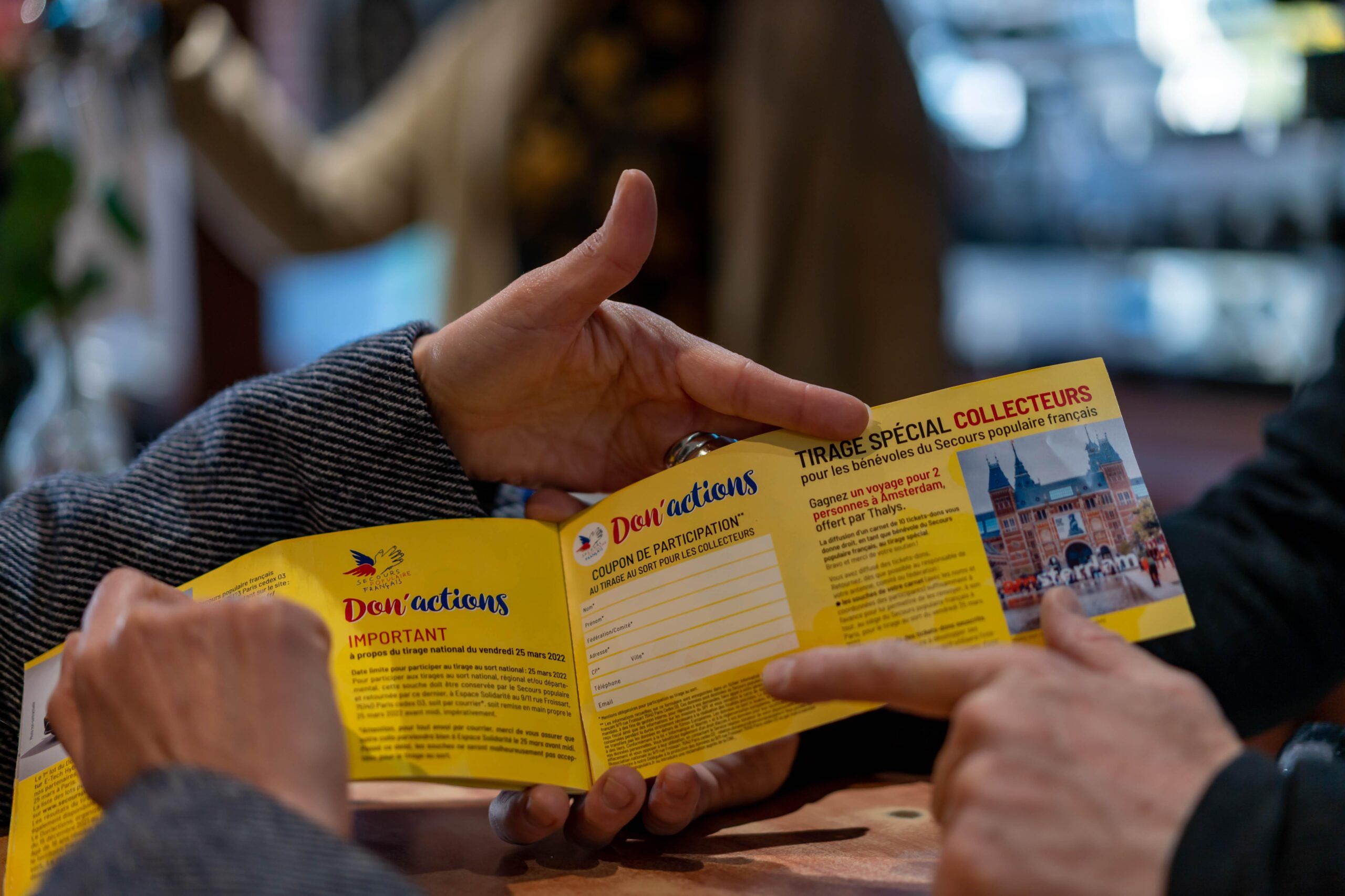 La collecte du Don'actions diversifie les ressources du Secours populaire et renforce l'autonomie de l'association.