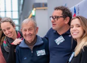 "Tout est imaginé et mis en œuvre par les jeunes. Au fil des années, les jeunes qui participent sont de plus en plus préparés", relève Christian Lampin (à droite), secrétaire national du Secours populaire. 