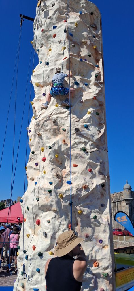Mur d'escalade