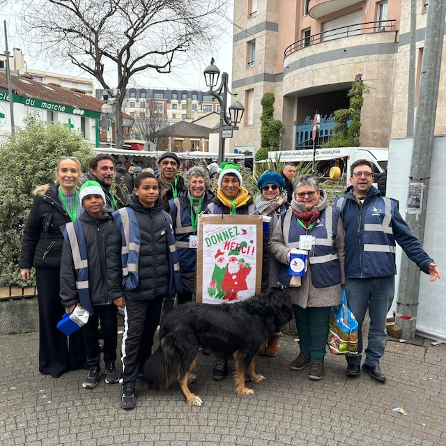 Collecte à Aulnay-sous-bois ©SPF93