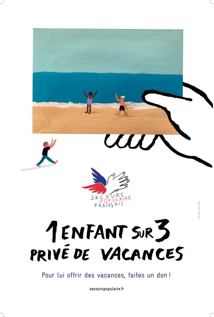 Campagne vacances secours populaire