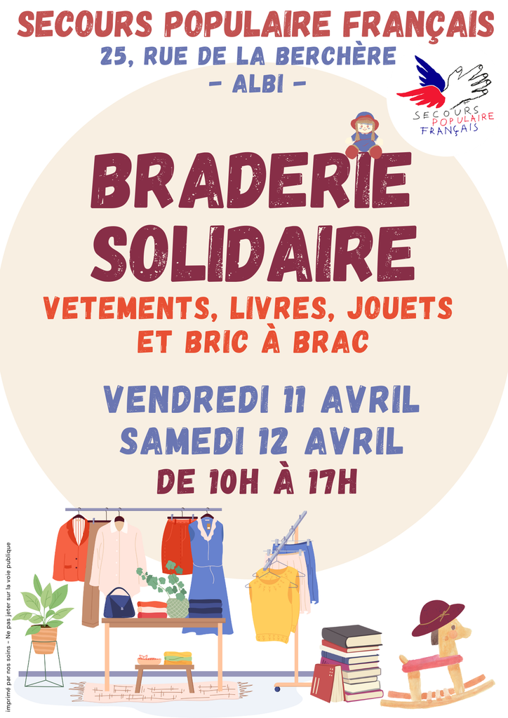 Braderie solidaire Albi