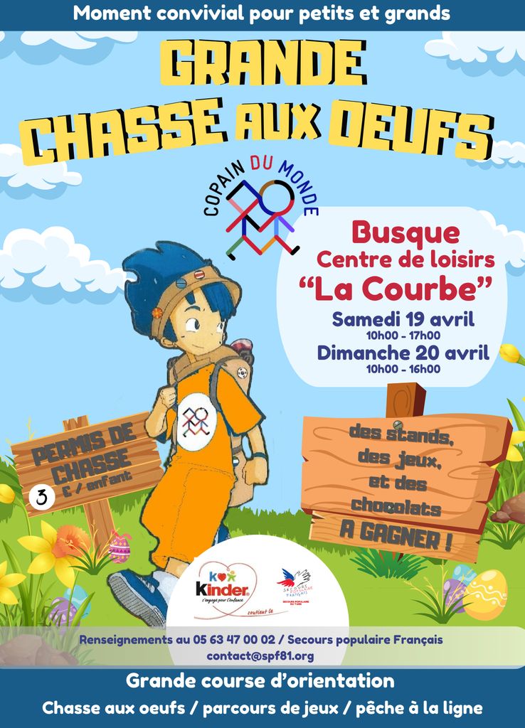 Chasse aux oeufs 2025