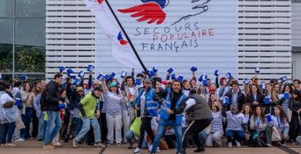 Photo collective du Festival des solidarités de la jeunesse