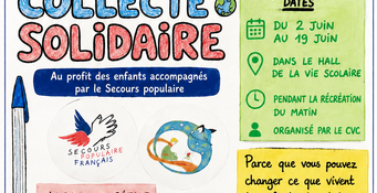 fait par les élèves de 6è avec Mme Boudoux, prof d'arts plastiques