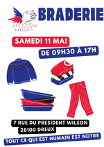 Samedi 11 mai, braderie Dreux