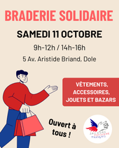 Braderie secours populaire, fédération du Jura : Dole