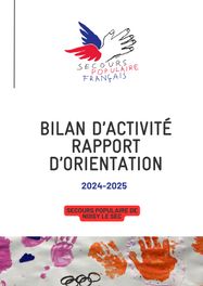 Couverture du bilan d'activité 2024 du Comité de Noisy le Sec