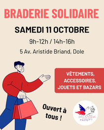 Braderie secours populaire, fédération du Jura : Dole