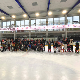 La patinoire au complet !