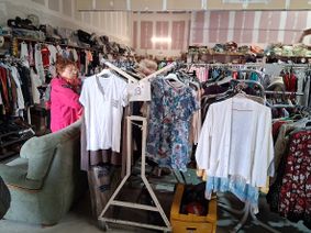la boutique solidaire du Secours populaire (Mont-de-Marsan)