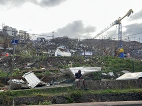 Reportage effectué à Mayotte par notre partenaire après le passage du cyclone Chido.