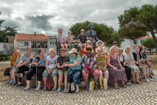Petite pause pour les séniors de Haute-Vienne.©Jean-Marie Rayapen / SPF