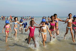 Journée des oubliés des vacances 2016 à Cabourg.