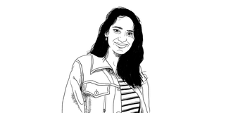 Deema, 25 ans, est enseignante à l'université de Gaza. Elle est aussi volontaire au Secours médical palestinien (PMRS).