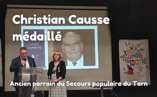 Christian Causse médaillé