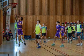Reims. Secours Pop Cup, tournoi de basket solidaire organisé par le Secours populaire.