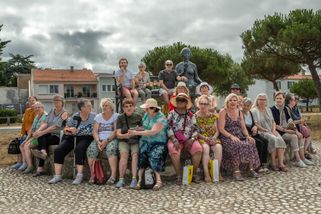 Petite pause pour les séniors de Haute-Vienne.©Jean-Marie Rayapen / SPF