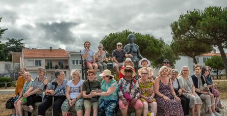 Petite pause pour les séniors de Haute-Vienne.©Jean-Marie Rayapen / SPF