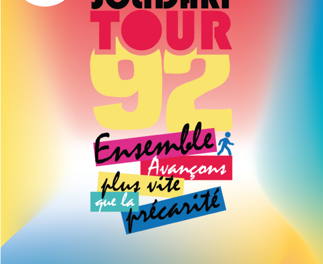 Solidari'Tour 92 Ensemble, avançons plus vite que la précarité